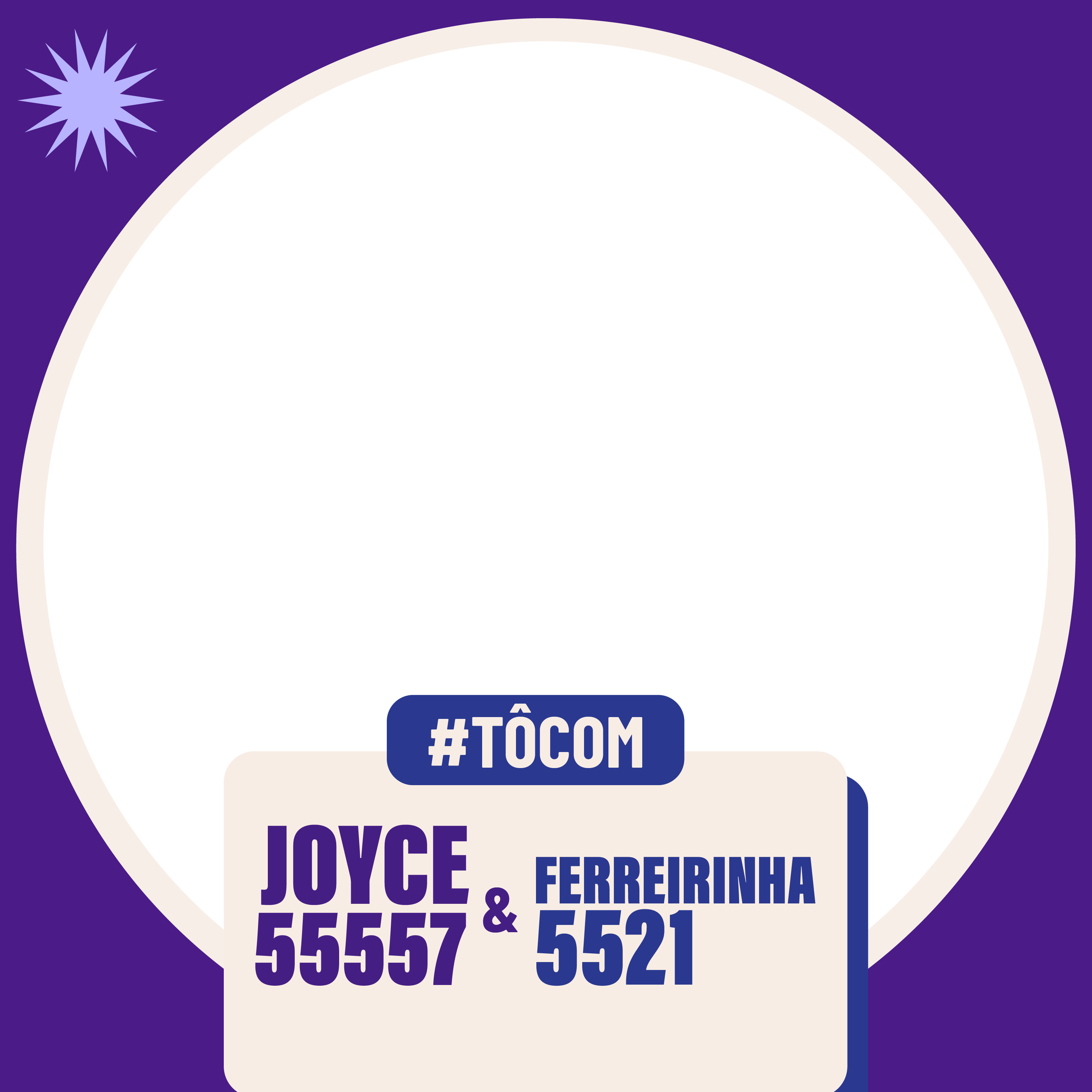 Moldura de Joyce e Ferreirinha