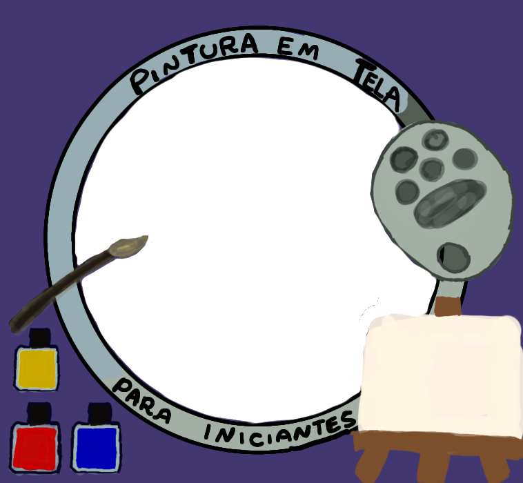 Curso de pintura em tela para iniciantes frame
