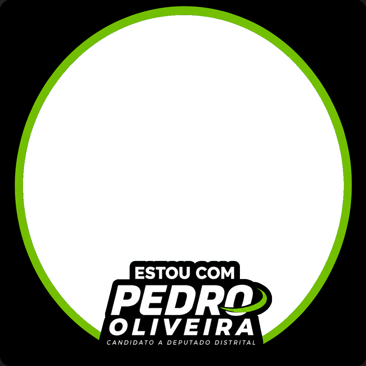 Moldura de EU ESTOU COM PEDRO OLIVEIRA