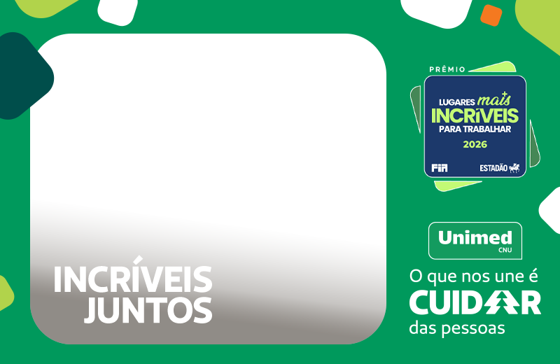 Moldura de Mais Incriveis 2026 CNU